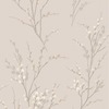 Laura Ashley Pussy Willow Wallpaper Dove Grey 113361