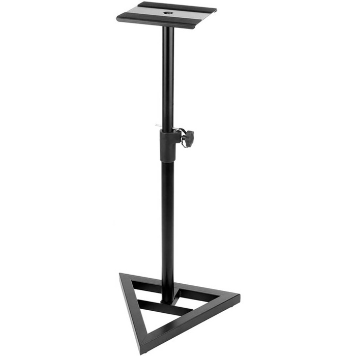 Floor Standing Studio Monitor Stand with Adjustable Height 0. 83 to 1. 15m