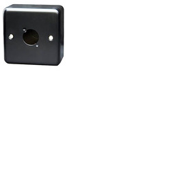 Single Gang Plate and Box for D Series Connectors - Single Way
