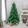 Sandringham Artificial PVC Green Christmas Tree 5FT, 6FT, 7FT, 9FT, 5ft (1. 5m)