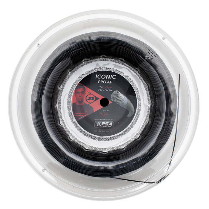Dunlop Iconic Pro AF 17G Squash String - 200m Reel