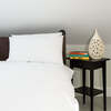 Plain White 50/50 Polycotton Extra Large Single Duvet Cover Set