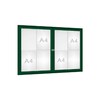 Tradition Double Door Outdoor Noticeboard