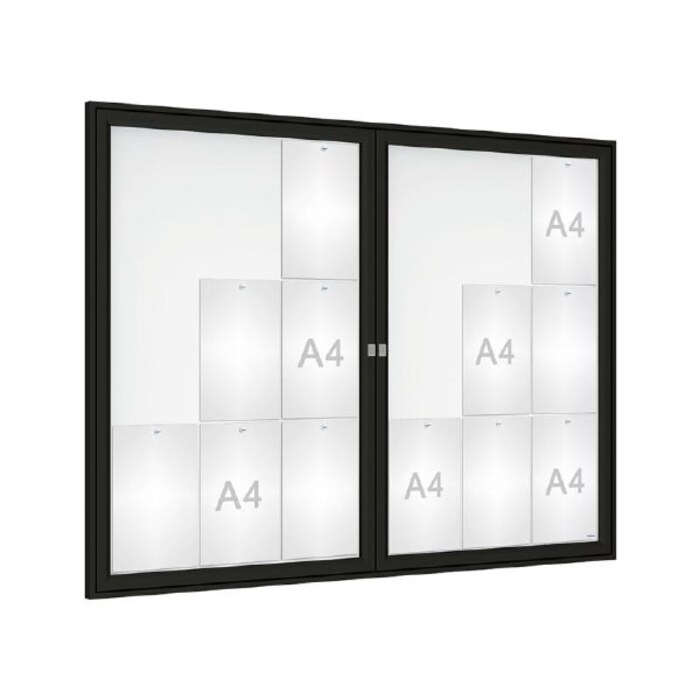 Tradition Double Door Outdoor Noticeboard
