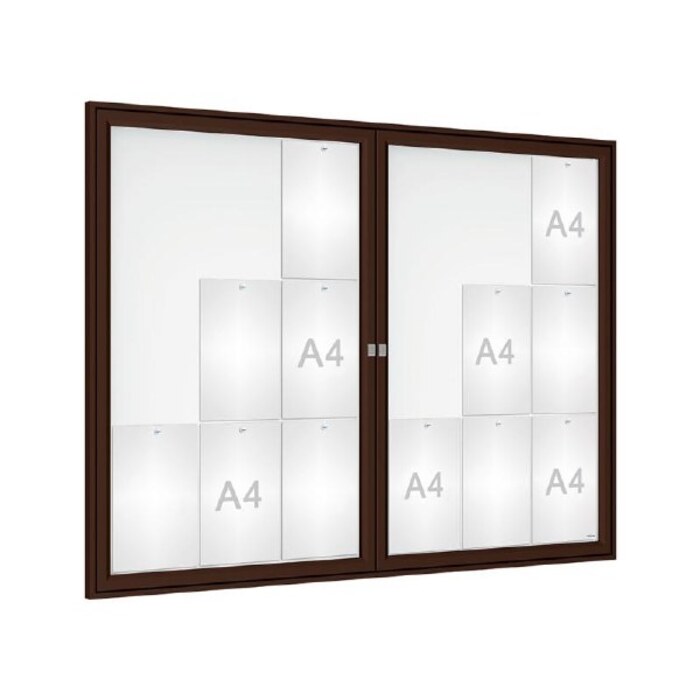 Tradition Double Door Outdoor Noticeboard