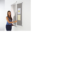 Coloured Frame Tamperproof Noticeboard