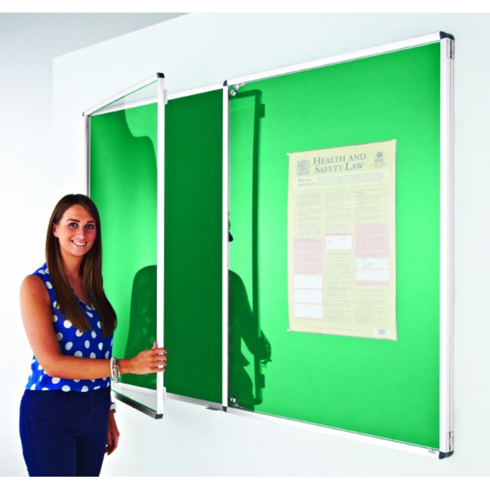 Coloured Frame Tamperproof Noticeboard