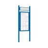 Premium Post Mounted Outdoor Noticeboard