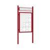 Premium Post Mounted Outdoor Noticeboard