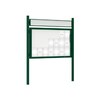Premium Post Mounted Outdoor Noticeboard