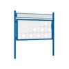 Premium Post Mounted Outdoor Noticeboard