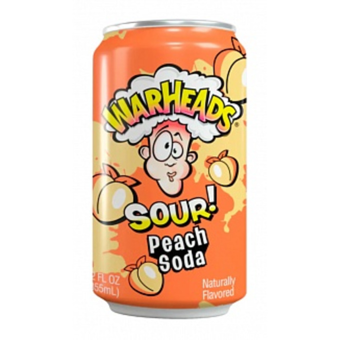 Warheads Soda Peach 330ml