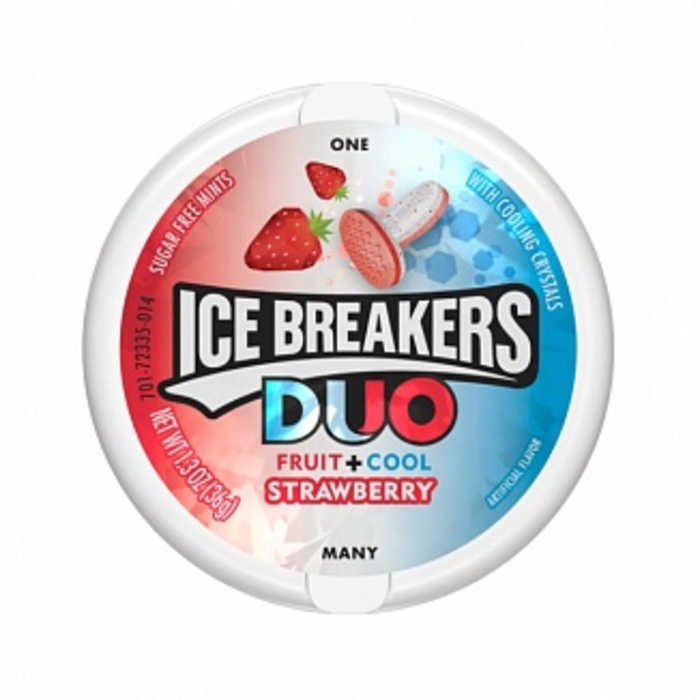 Ice Breakers Mints Duo Strawberry 36g *USA*