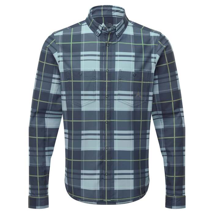 All Roads Cycling Shirt Blue Check | Medium | Altura