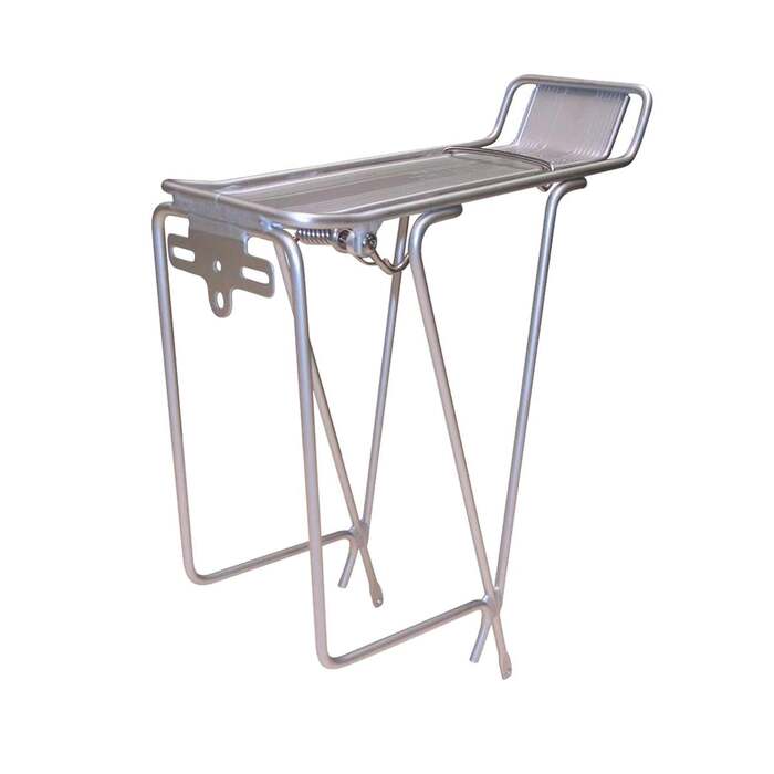 Tortec Tour Rear Rack With Spring Clip SILVER | Altura | Tortec