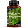 Ginkgo Biloba, Korean Ginseng, Vitamin B3 B5 Tablets