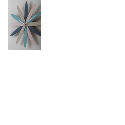Wall Clock Bloom - Multicolor