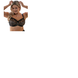 Pour Moi Sofia Lace Embroidered Side Support Bra