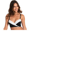 Pour Moi Fifth Avenue Longline Padded Bikini Top