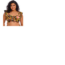 Elomi Tiger Valley Underwired Bikini Top