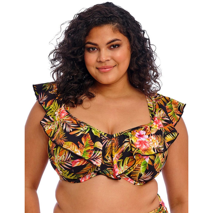 Elomi Tiger Valley Underwired Bikini Top