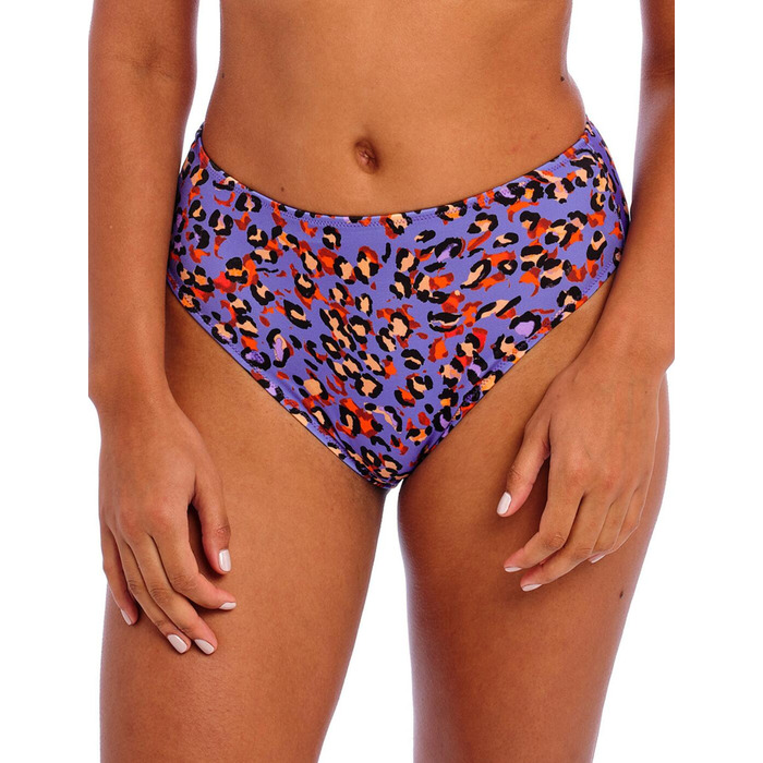 Freya Santiago Nights High Waist Bikini Brief - Leopard - XL - 16