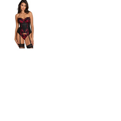 Pour Moi Amour Padded Strapless Basque