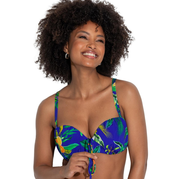 Pour Moi Santa Cruz Strapless Lightly Padded Bikini Top