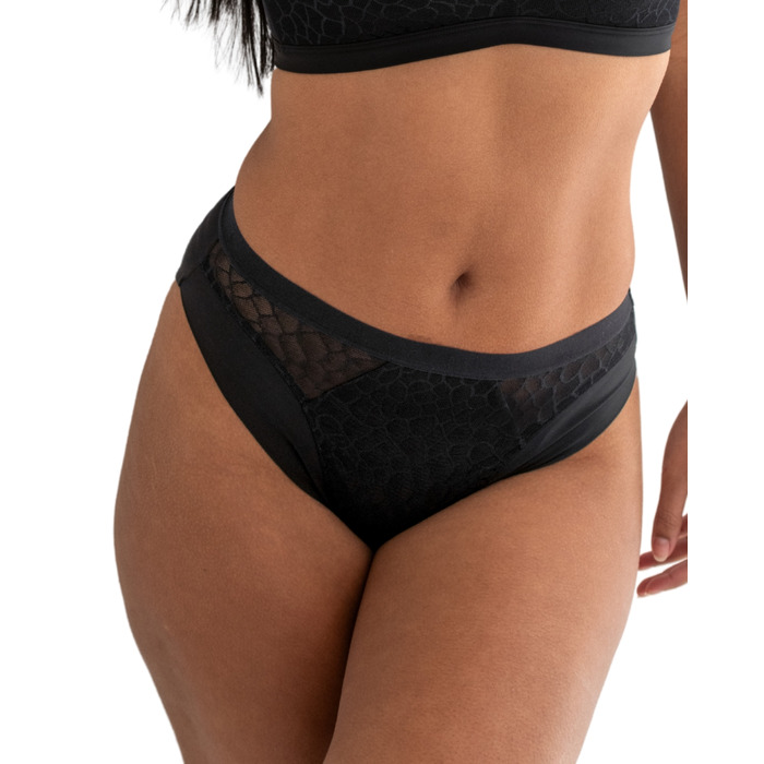 Pour Moi Geo Sculpt High Leg Brief