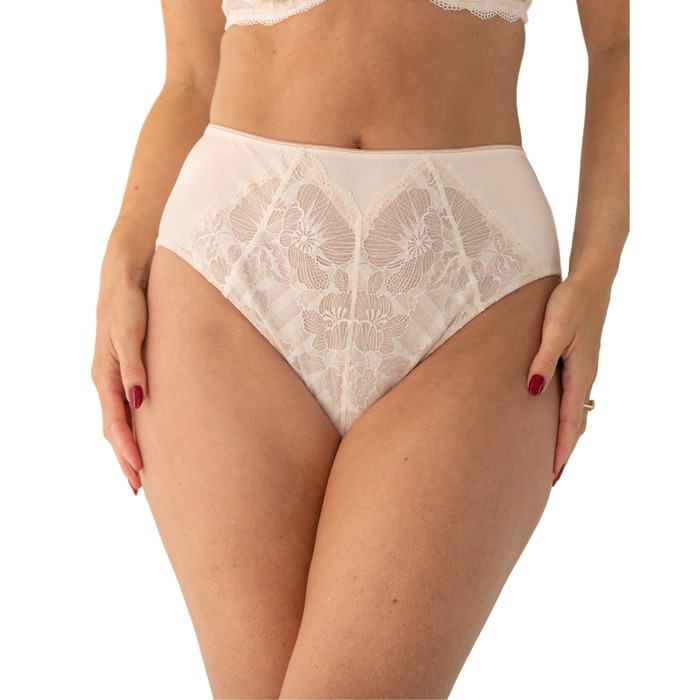 Pour Moi Atelier Lace High Waist Deep Brief