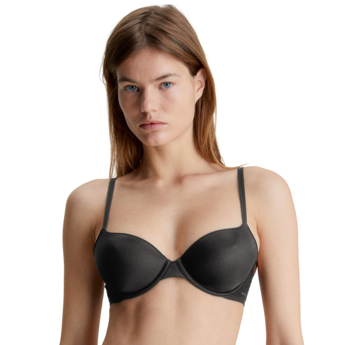 Calvin Klein Sheer Marquisette Lightly Lined Demi Bra