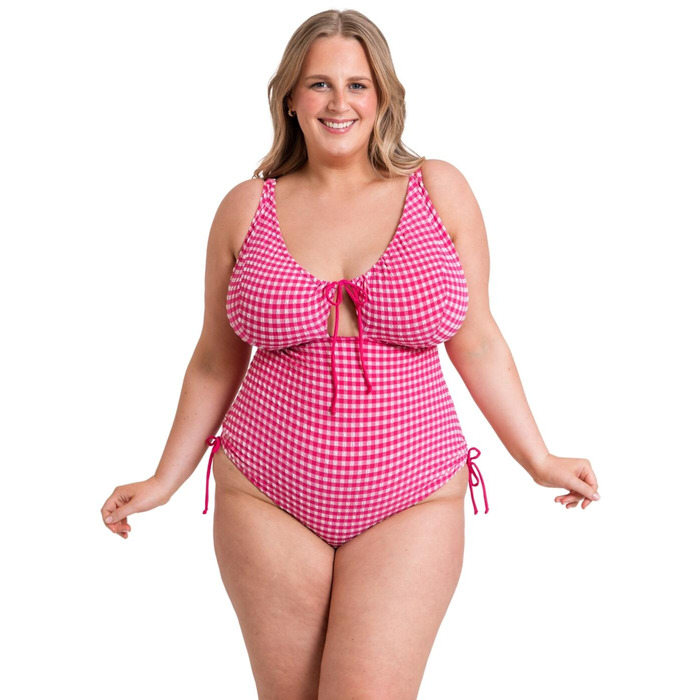 Curvy Kate Holiday Check Non Wired Swimsuit