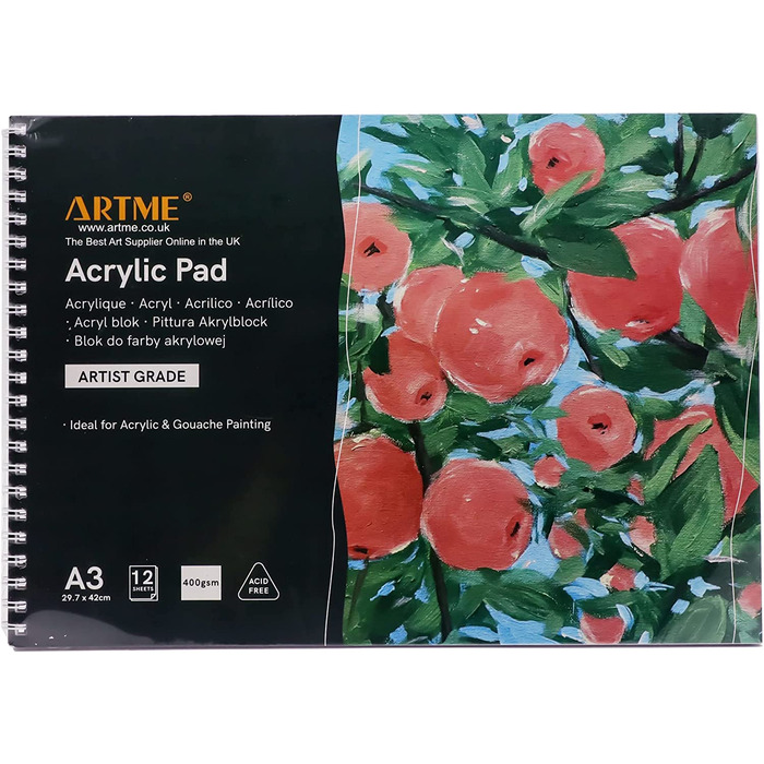 Artme A3 Acrylic Pad 1PK