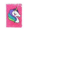 Exerz Reversible Sequin Notebook A5 Size - Unicorn