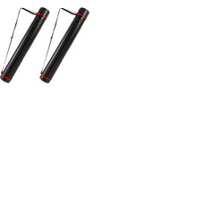 EXERZ Drafting Tubes 2pcs - Extendable Drawing Tubes - Poster Art Tubes