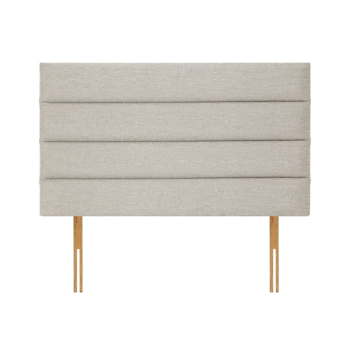 Standard Divan Base with Storage and Headboard Options - 3FT Single 90cm x 190cm / 2 Drawers / Horizontal Lines