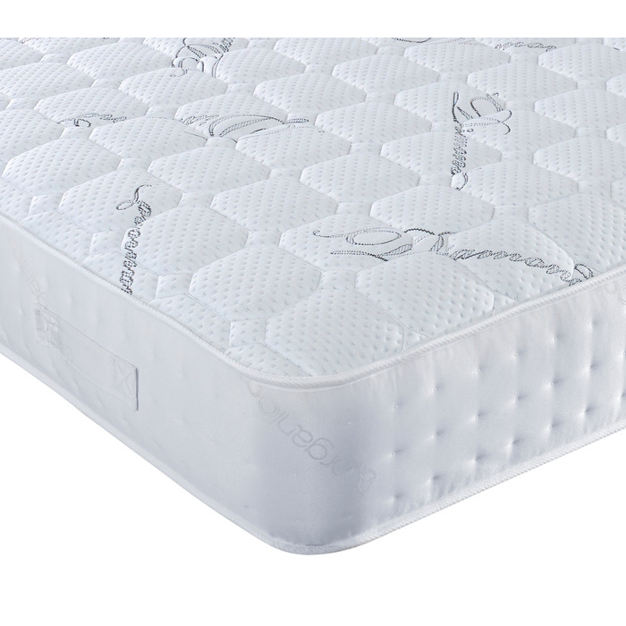 Diamond Pocket Memory Foam Pocket Spring Mattress - 1000 Count - 2ft6 Small Single Mattress (75cm by 190cm)