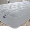 Starlight Beds 7. 25" Deep Luxurious Cool Touch Big Bricks Quilting White Border with Memory Foam and Spring Mattress