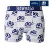 Bawbags Cool De Sacs Scotland Rugby Away Boxer Shorts Size XS