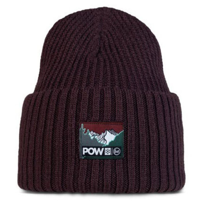 Buff Knitted Beanie Rutger Pow Shadow Purple