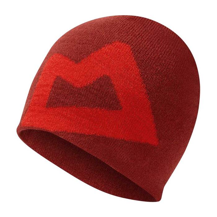 Mountain Equipment Mens Branded Knitted Beanie Merlot/Chili
