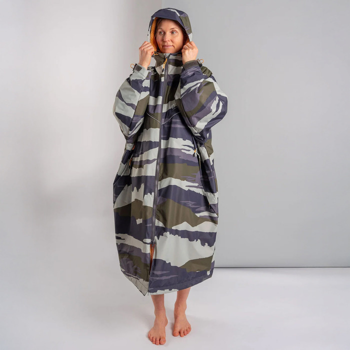 Saltrock Four Seasons Recycled Changing Robe Camo L