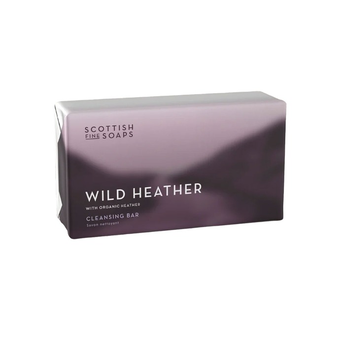 Scottish Fine Soaps Wild Heather Cleansing Bar 220g