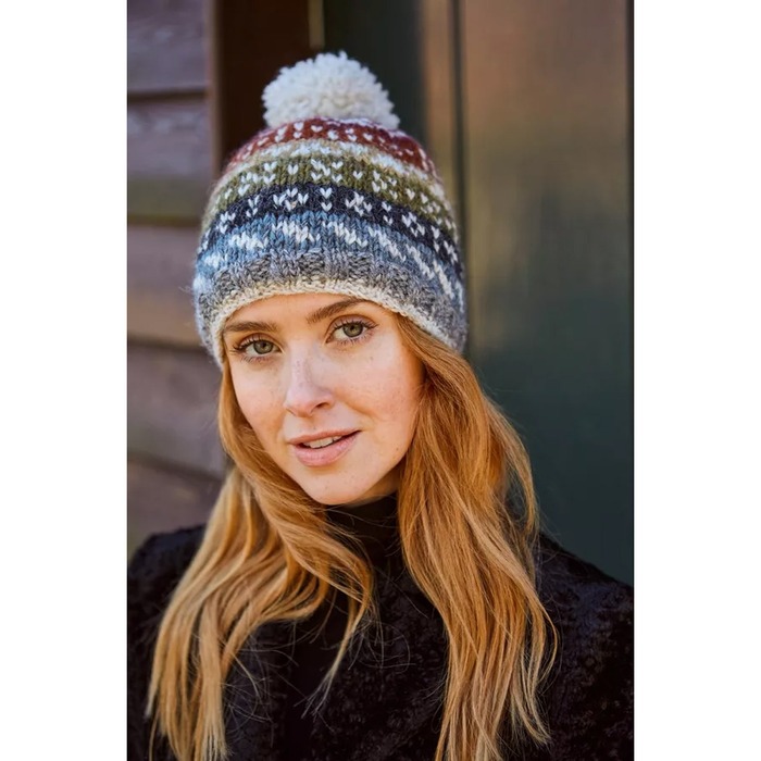 Pachamama Helmsdale Bobble Beanie