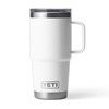 Yeti Rambler Travel Mug 20oz White