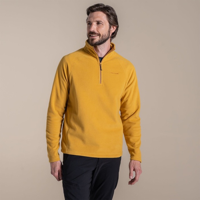 Craghoppers Men's Corey VI Half Zip Fleece Beeswax 3XL
