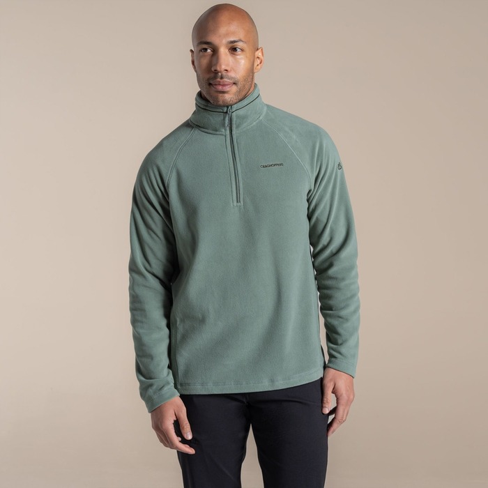 Craghoppers Men's Corey VI Half Zip Fleece Laurel Green S