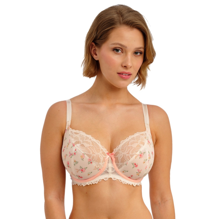 Freya Cherish Me Underwired Plunge Bra - Rose Delicacy - 38FF