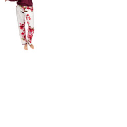 Cyberjammies Isabella Floral Printed Jersey Pyjama Bottoms