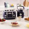 1. 7L Kettle & 4 Slice Toaster Matt Dark Blue and Silver